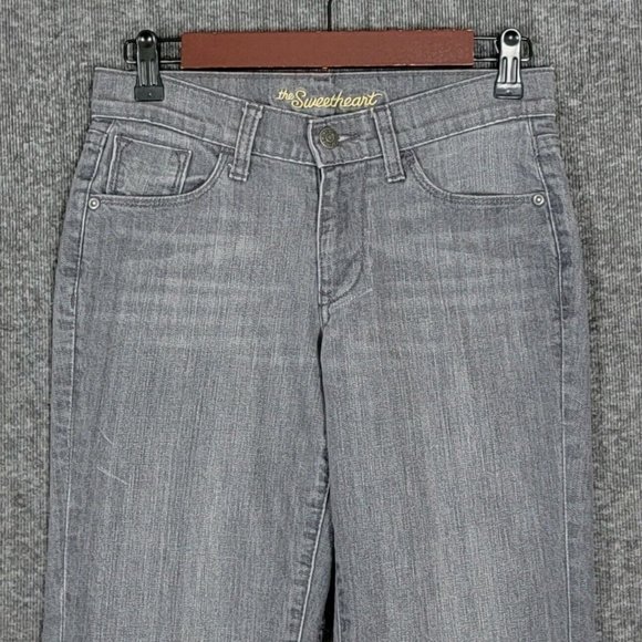 Old Navy Jeans Womens 1 Gray The Sweetheart Bootcut  Mid Rise Denim Pants - Picture 2 of 11